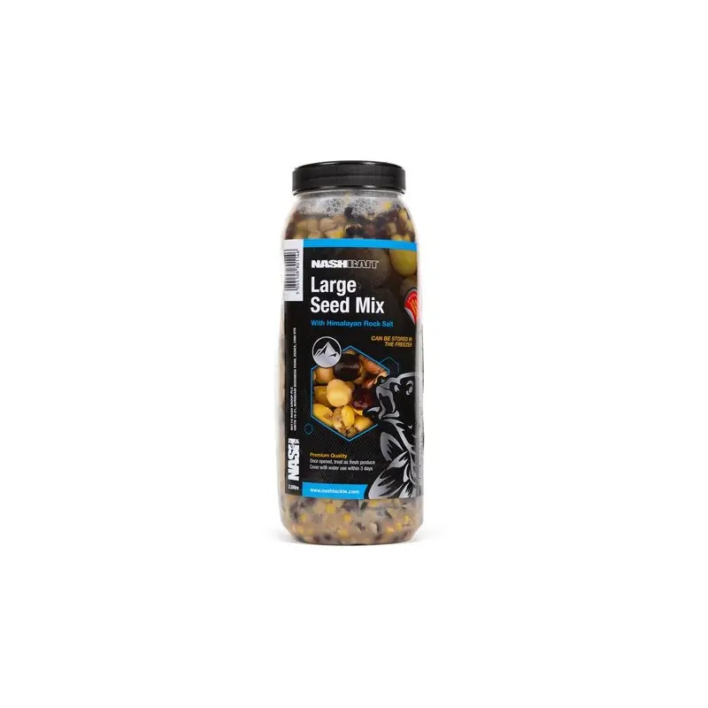 Vente Directe Graines Cuites NASH Large Seed Mix 500ml