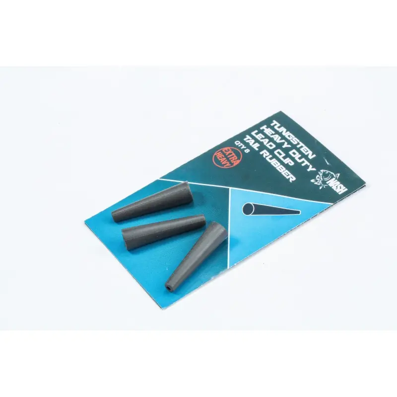 Certifié Manchon Clip Plomb NASH Tungsten Heavy Duty Lead Clip Tail Rubber