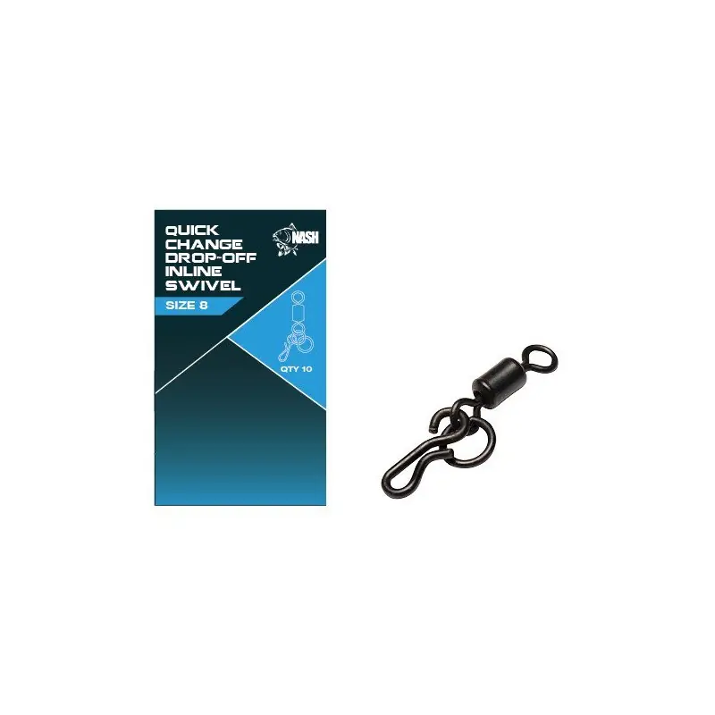 Meilleur Prix Emerillon NASH Quick Change Drop-Off Inline Swivel