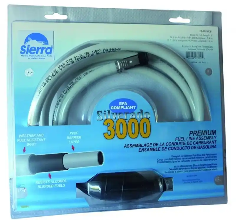 Durite avec poire Sierra pour moteur Yamaha Ø 10mm Soldes