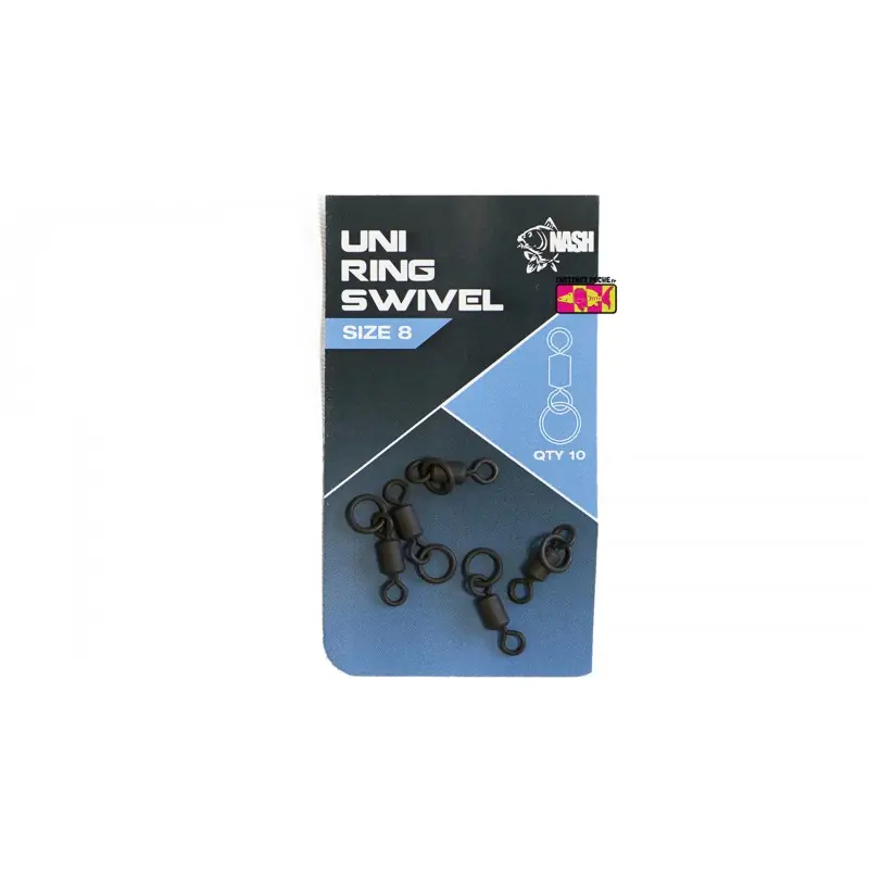 Emerillon à Anneau n°8 NASH Uni Ring Swivel Remise