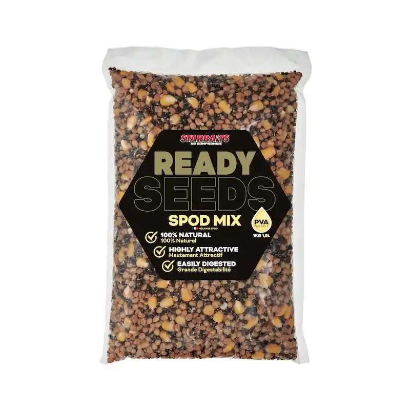 Solde Mélange de Graines Spod Mix STARBAITS Ready Seeds 1kg