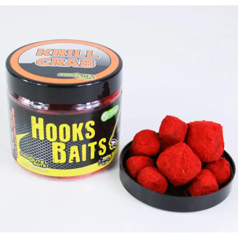 Pellets D‘Eschages Krill & Crab PRO ELITE BAITS Hook Pellets Power Dip 14/20mm Dernière Chance
