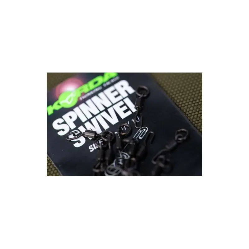 Emerillon KORDA Spinner Ring Swivel Retour Gratuit