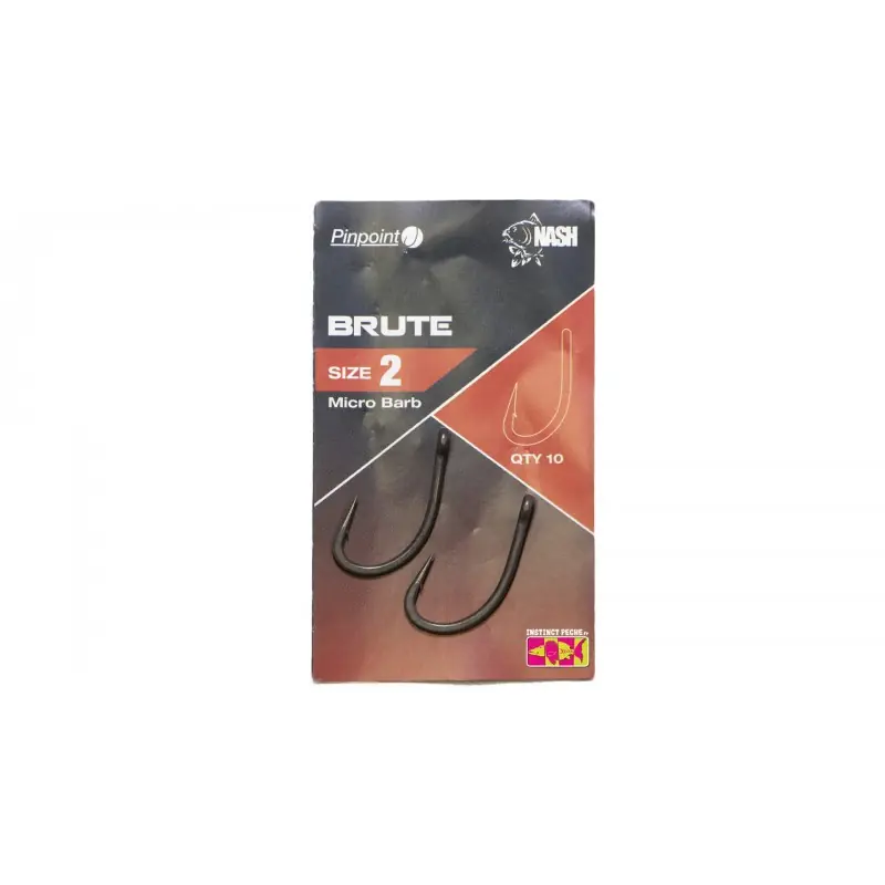 Authentique Hameçon NASH Brute Micro Barb