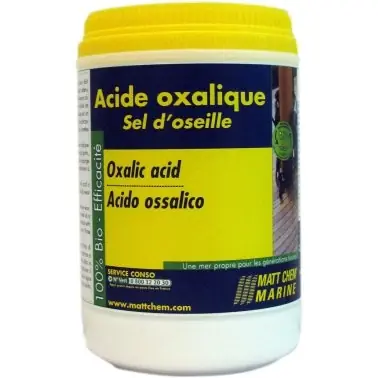 Acide oxalique Matt Chem Marine 1 kg Quantité Limitée