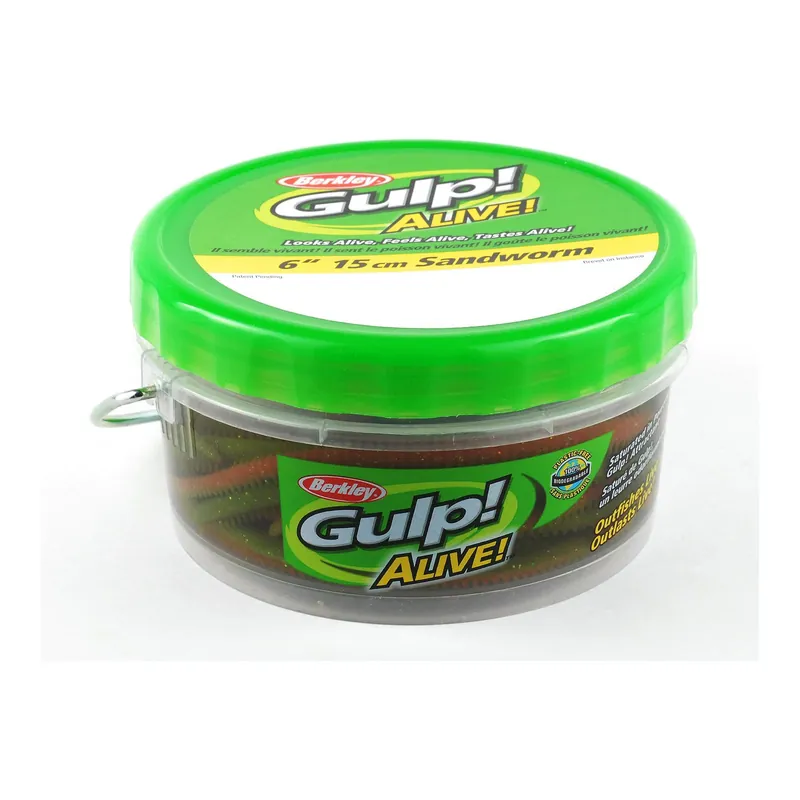 Offre Limitée Berkley Gulp Alive Sandworm Camo