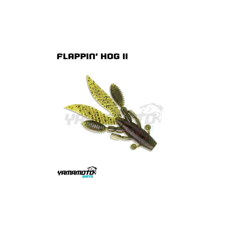 Meilleur Choix GARY YAMAMOTO FLAPPIN‘ HOG II 3,75&Prime;