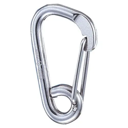 Achetez Aujourd&rsquo;hui Mousqueton pompier Wichard asymétrique à oeil – Diam 8mm – Long 80mm
