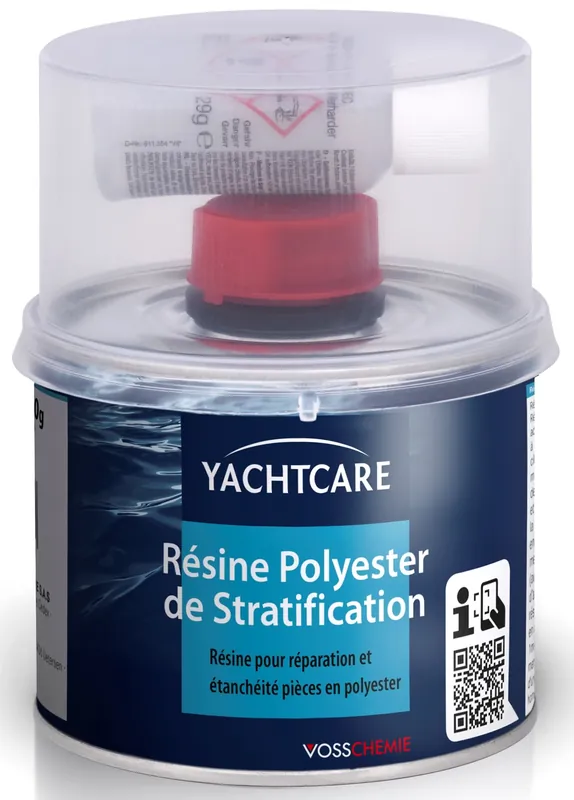 Authentique Résine de stratification Ortho Yachtcare – Boîte de 500g AVEC durcisseur