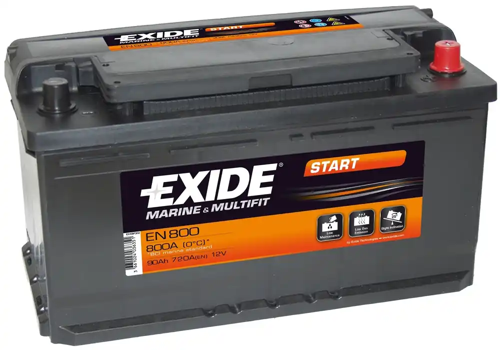 Super Prix Exide Start- Capacité 90AH - EN800