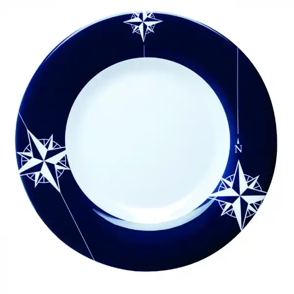 Authentique Assiette Dessert Marine Business – Collection Northwind – 6 Pièces