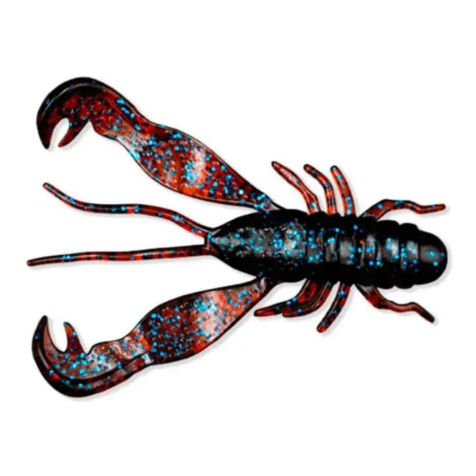 LMAB Finesse Filet Craw Motoroil Blue – Leurre souple Meilleur Prix
