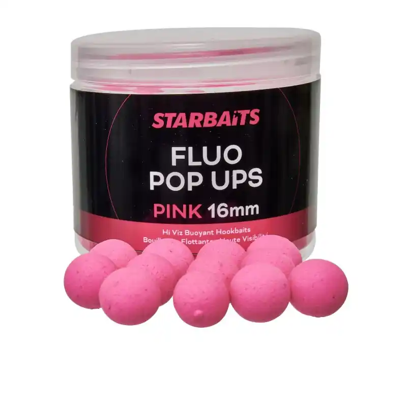 Offre Spéciale Bouillettes Flottantes Fluo STARBAITS Fluo Pop Up Pink