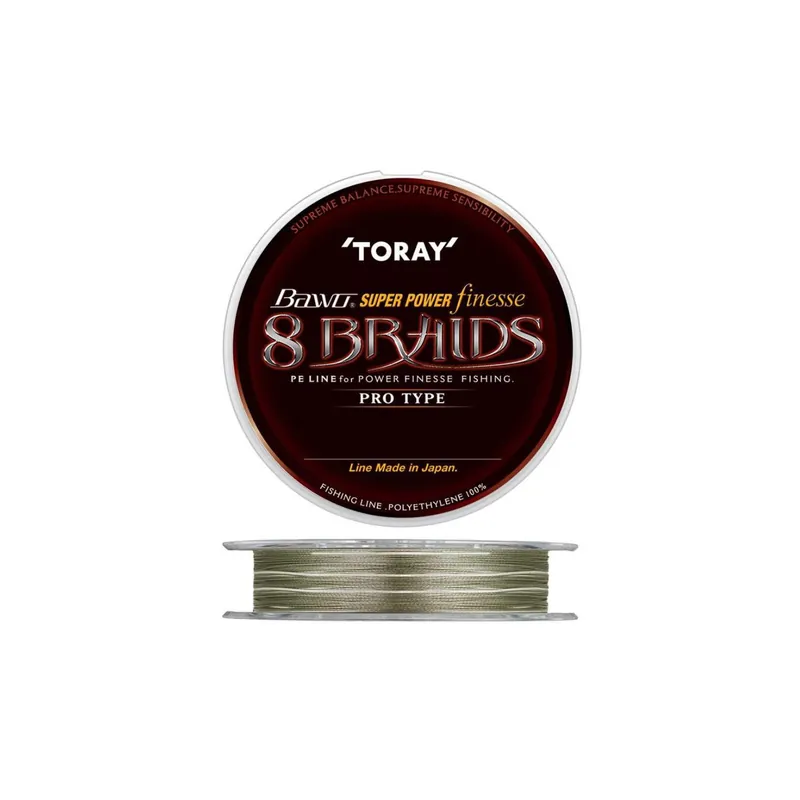 TRESSE TORAY SUPER POWER FINESSE 8 BRINS Acheter Direct