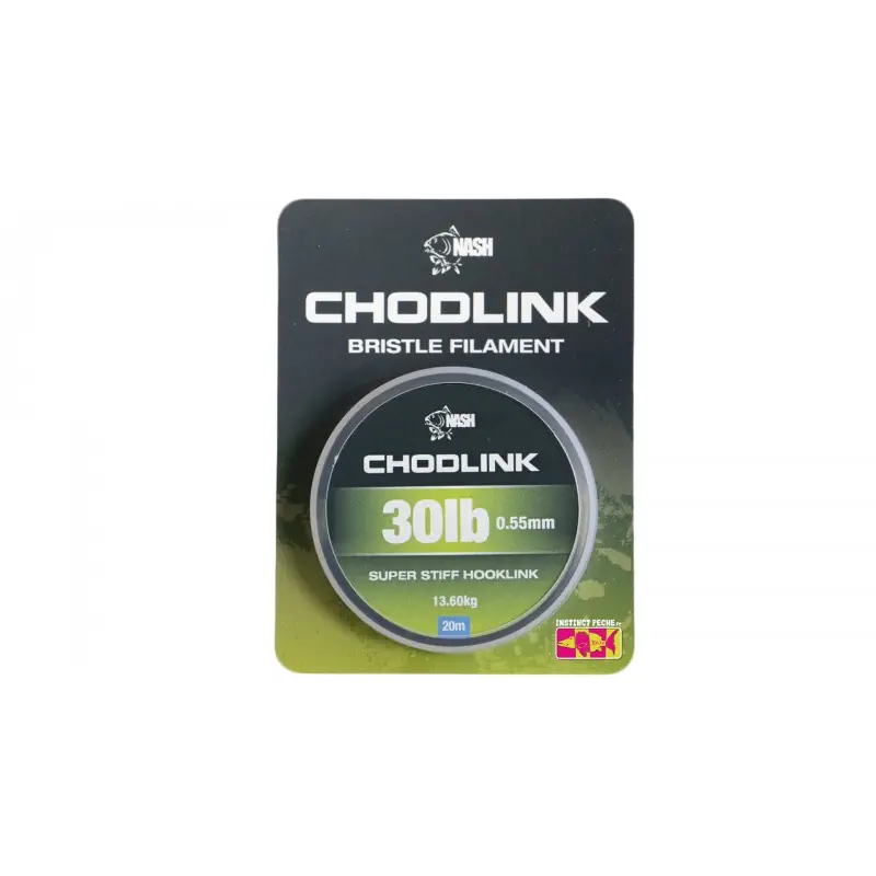 Nylon Chod NASH Chod-Link Bristle Filament Offre Spéciale