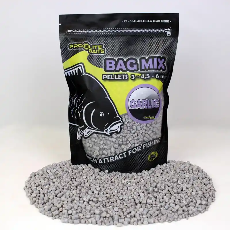 Meilleur Choix Mix de Pellets Garlic PRO ELITE BAITS 800g