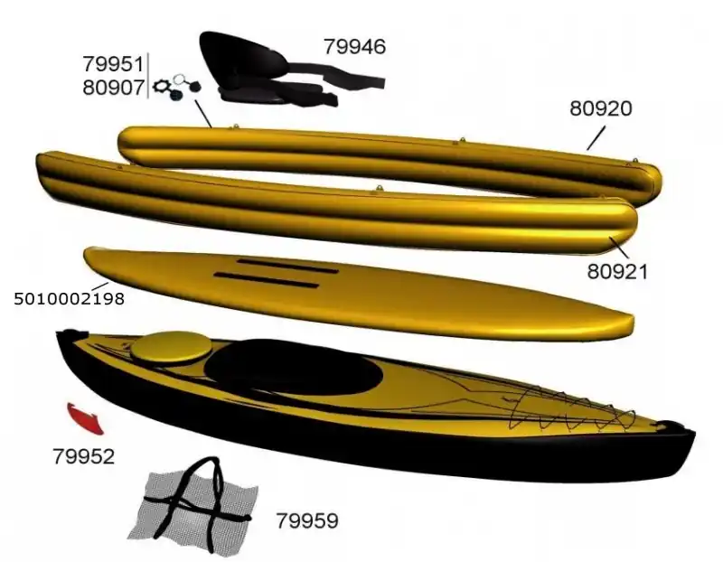 Bon Plan Pièce détachée Sevylor Pointer K1 (avant 2014)