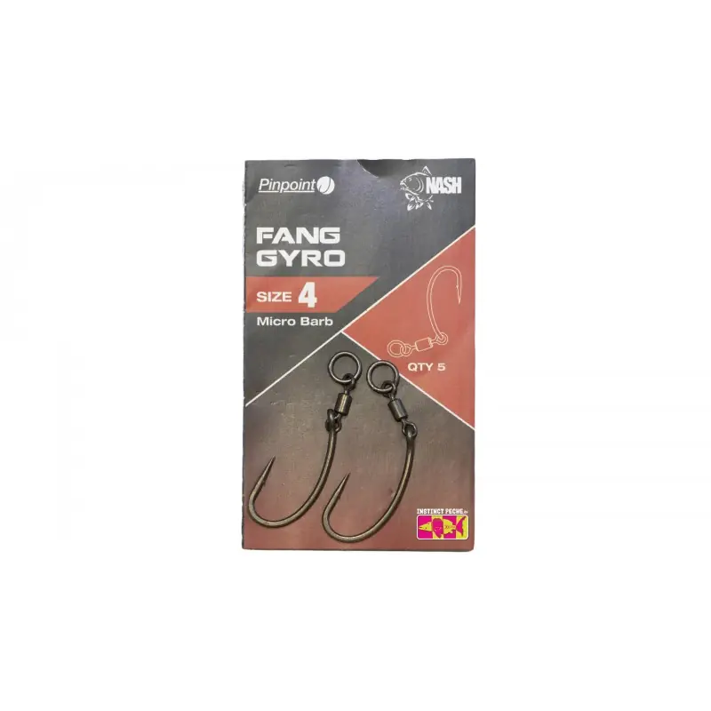 Réduction Hameçon NASH Fang Gyro Micro Barb