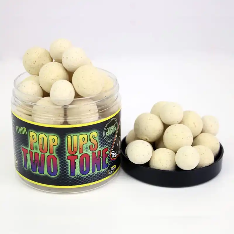 Meilleure Vente Mix de Bouillettes Flottantes Fluo PRO ELITE BAITS Garlic Fluor Pop UP 14/20mm