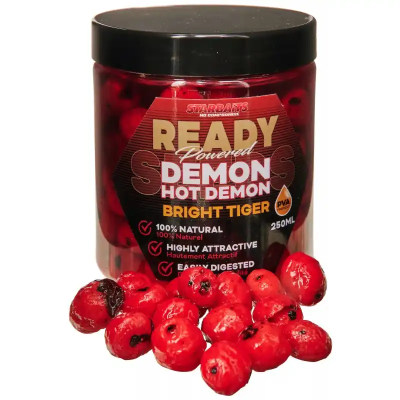 Tiger Nuts Cuites Aromatisées STARBAITS Bright Tiger Demon Hot Demon Top Vente