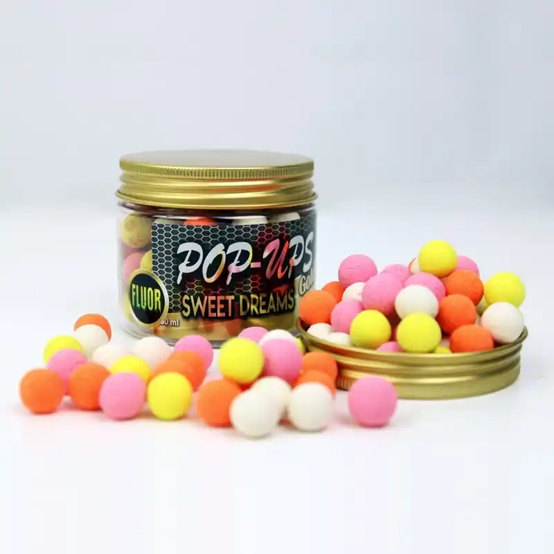 Bouillettes Flottantes Fluo Sweet Dreams Gold PRO ELITE BAITS 14mm Remise