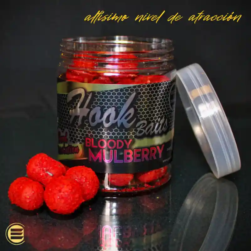 Commande En Gros Bouillettes D‘Eschages Bloody Mulberry Gold PRO ELITE BAITS Hard Hook Baits