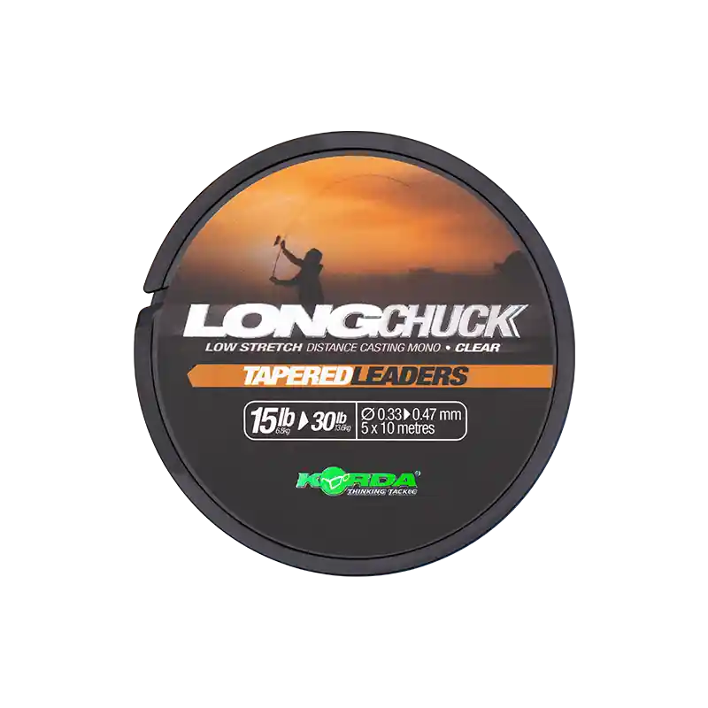 Têtes de Lignes KORDA Long Chuck Tapered Leaders Populaire
