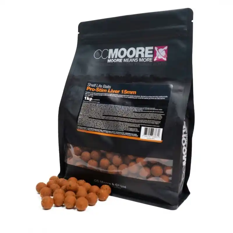 Bouillettes CCMOORE Pro-Stim Liver 1 kilo Acheter Direct