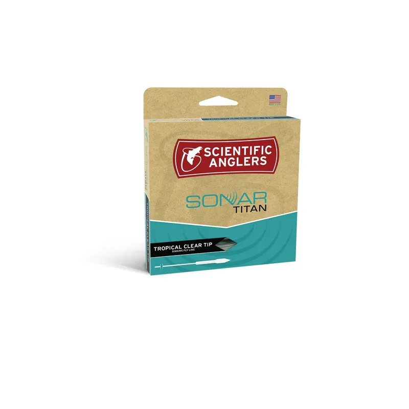 Expédition Rapide SOIE SCIENTIFIC ANGLERS SONAR TITAN TROPICAL CLEAR TIP