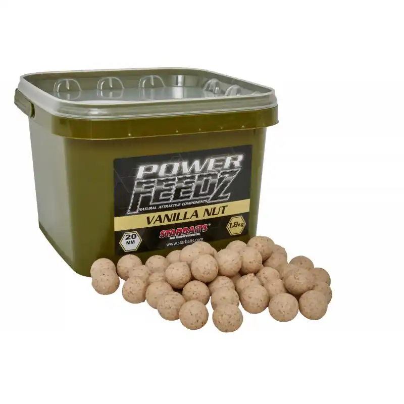 Bouillettes STARBAITS Power Feedz Vanilla Nut Prix Réduit