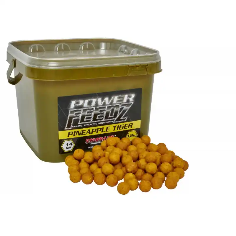 Bouillettes STARBAITS Power Feedz Pineapple Tiger Certifié