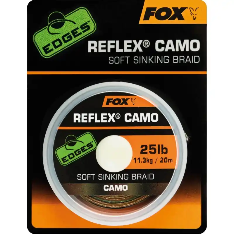 Promotion Saisonnière Tresse Souple FOX Reflex Camo Soft Sinking Braid