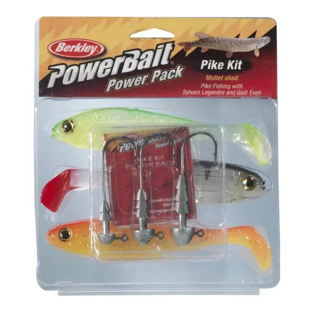 Must-Have Berkley Powerbait Pike Kit - Gummiköder