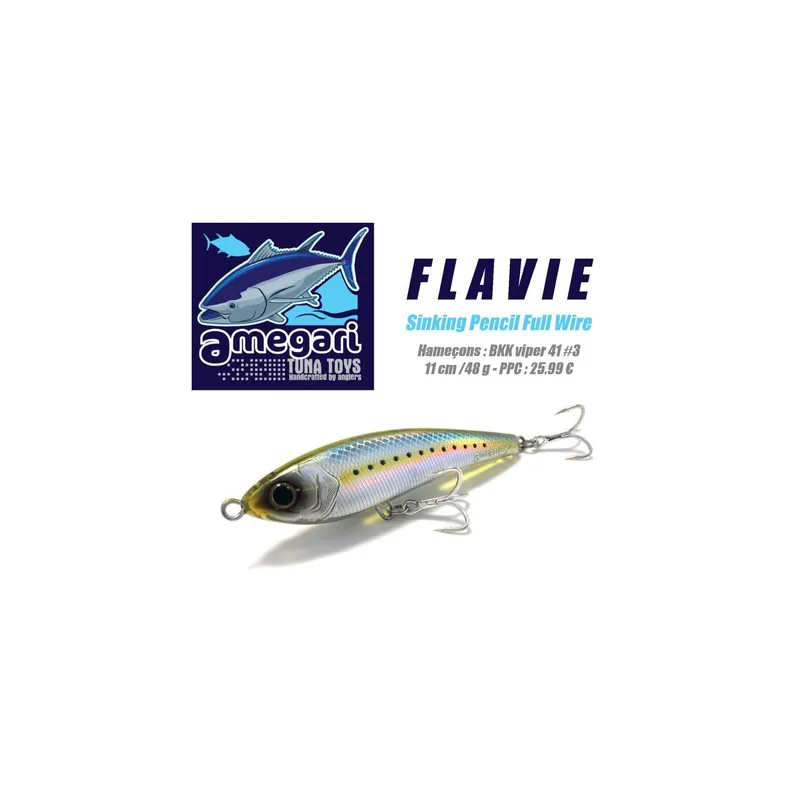 Meilleur Choix STICKBAIT AMEGARI FLAVIE FS 110