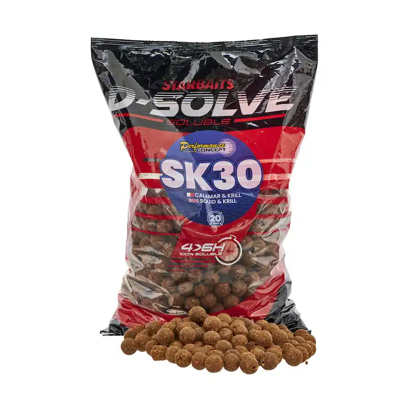 Bouillettes Solubles STARBAITS D-Solve SK30 Commande En Gros