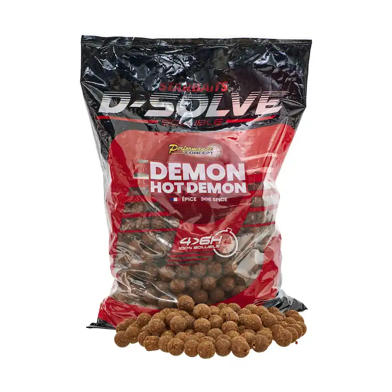 Bouillettes Solubles STARBAITS D-Solve Hot Demon Marque