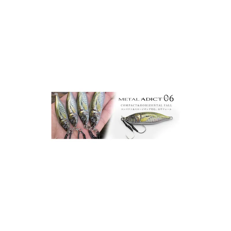 Expédition Rapide JIG LITTLE JACK METAL ADDICT TYPE 06