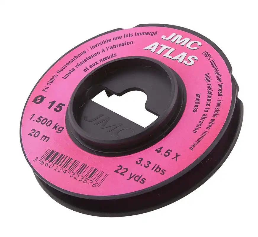 Nylon JMC Atlas 100% Fluorocarbone 20 M Solde