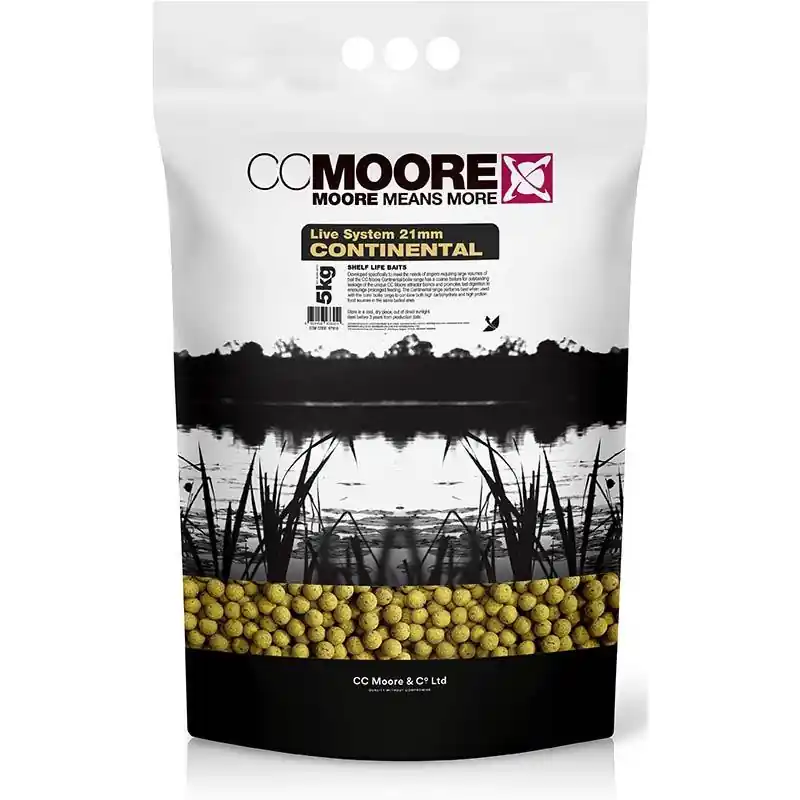 Bouillettes CC MOORE Continental Live System 5 kilos Certifié