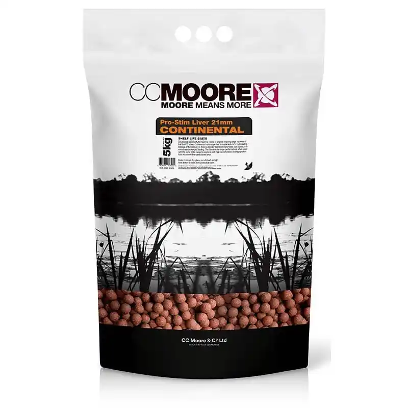Bouillettes CC MOORE Continental Pro-Stim Liver 5 kilos Satisfait Ou Remboursé