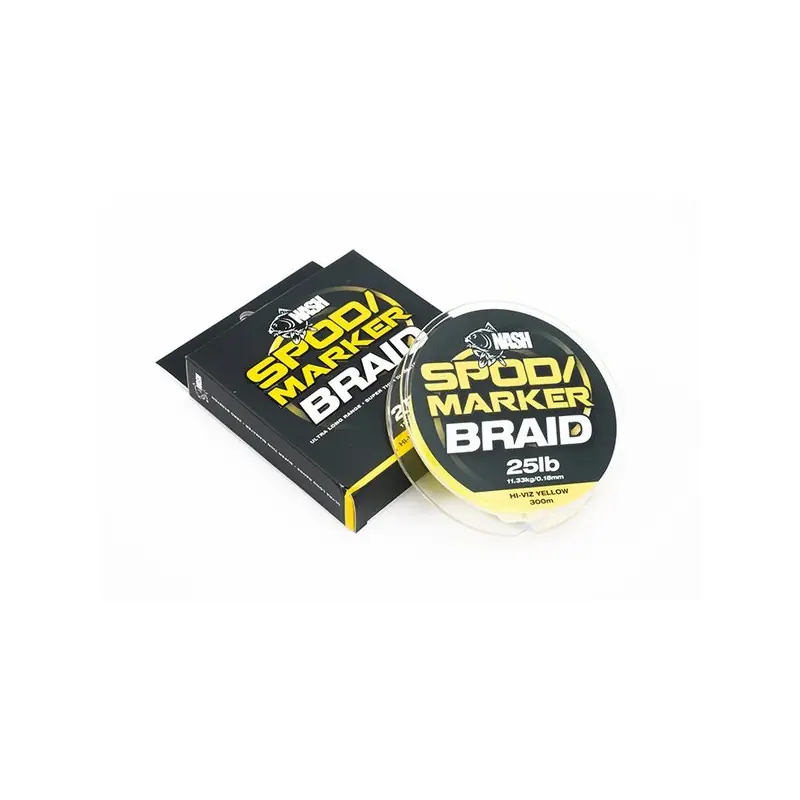 Tresse NASH Spod & Marker Jaune Authentique