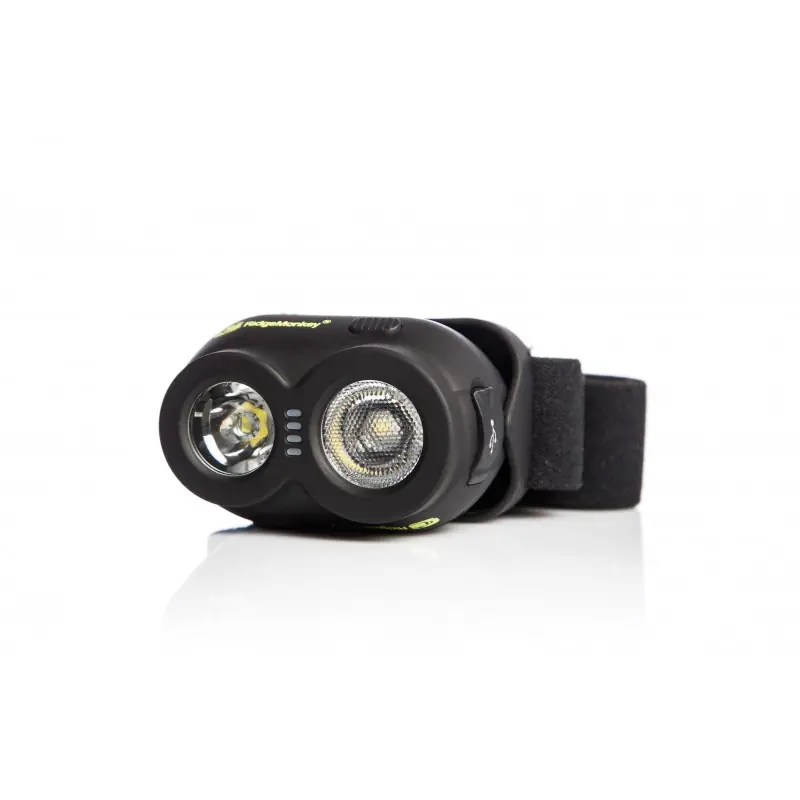 Lampe Frontale Rechargeable RIDGE MONKEY USB VRH 150X Commander Vite