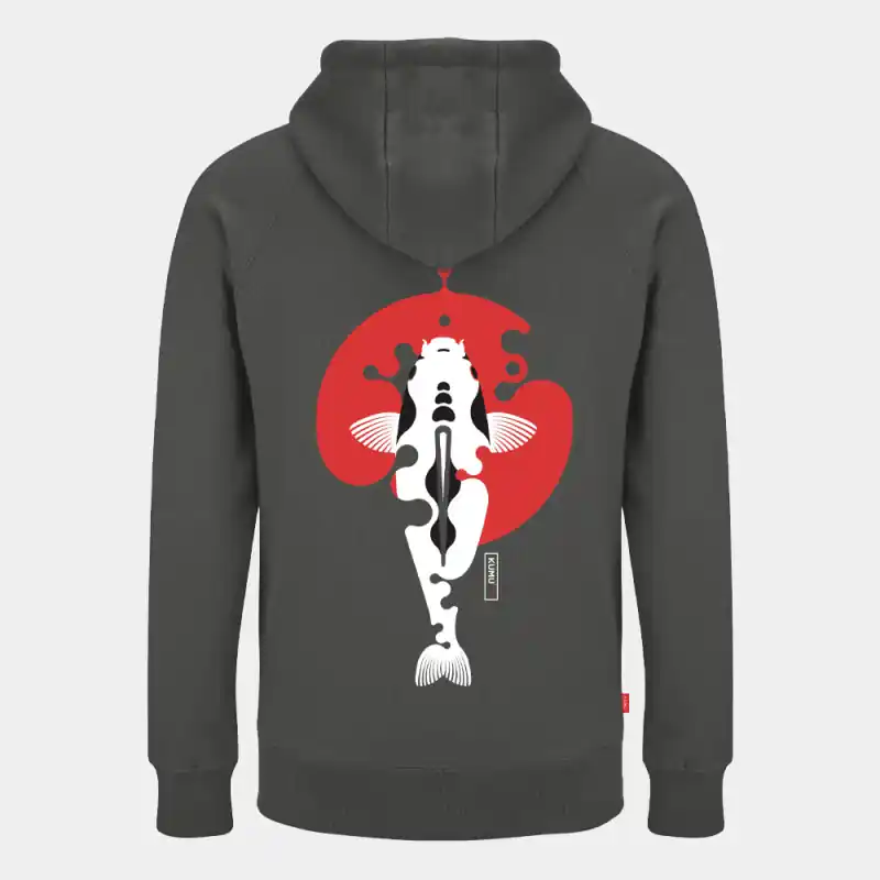 Super Prix Hoodie KUMU Rising Sun Grey