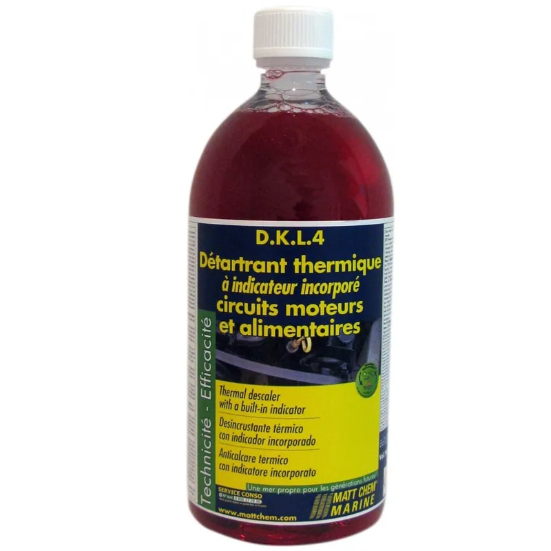 D.K.L.4 Matt Chem Marine Detartrant thermique 1L Retour Gratuit