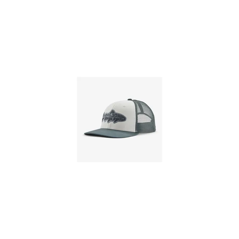 CASQUETTE PATAGONIA TAKE A STAND TRUCKER HAT BLANC Offre Exclusive