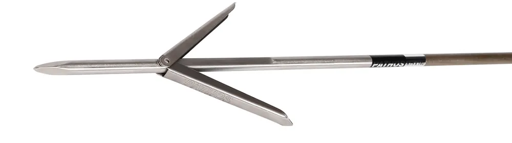 Flèche à encoches inox Pathos Ø 6.75 mm – Double ardillons Satisfait Ou Remboursé