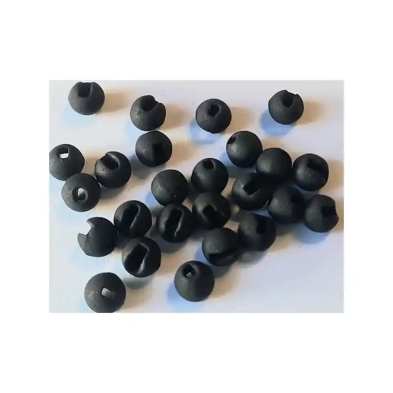 Meilleure Vente Billes Tungstène Fendues DEVAUX par 25 Noir Mat