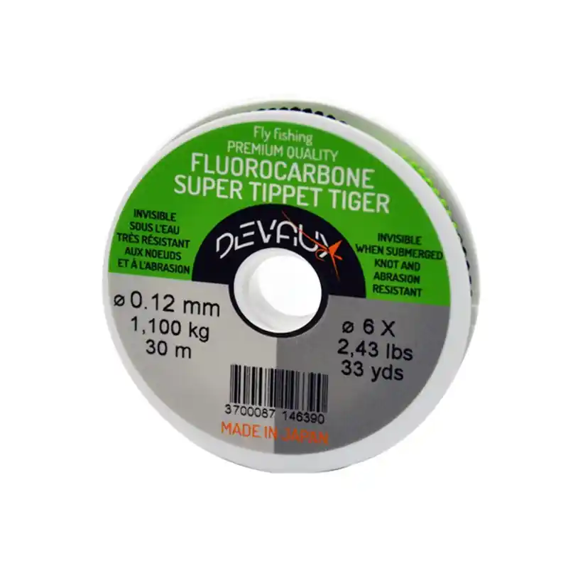Fil Fluorocarbone DEVAUX Tiger 30m Achetez Aujourd'hui