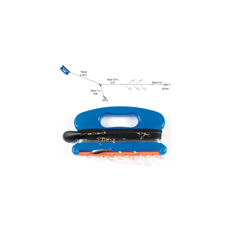 Top Vente LIGNE DE TRAINE A MAIN FLASHMER ABYSSE ECOLINE